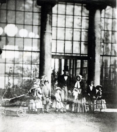 Queen Victoria and Prince Albert with their Children by Roger Fenton